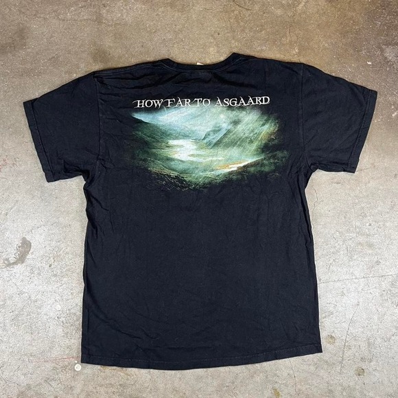 Vintage TYR band tshirt how far to asgaard - Picture 4 of 7